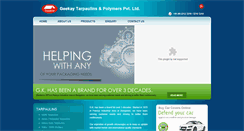 Desktop Screenshot of gktarpaulins.com